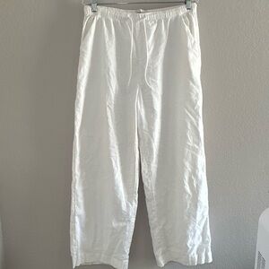 A&F White pants